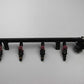 BMW E30 M3 Einspritzleiste Einspritzung Benzin fuel rail S14 Injektoren Injector