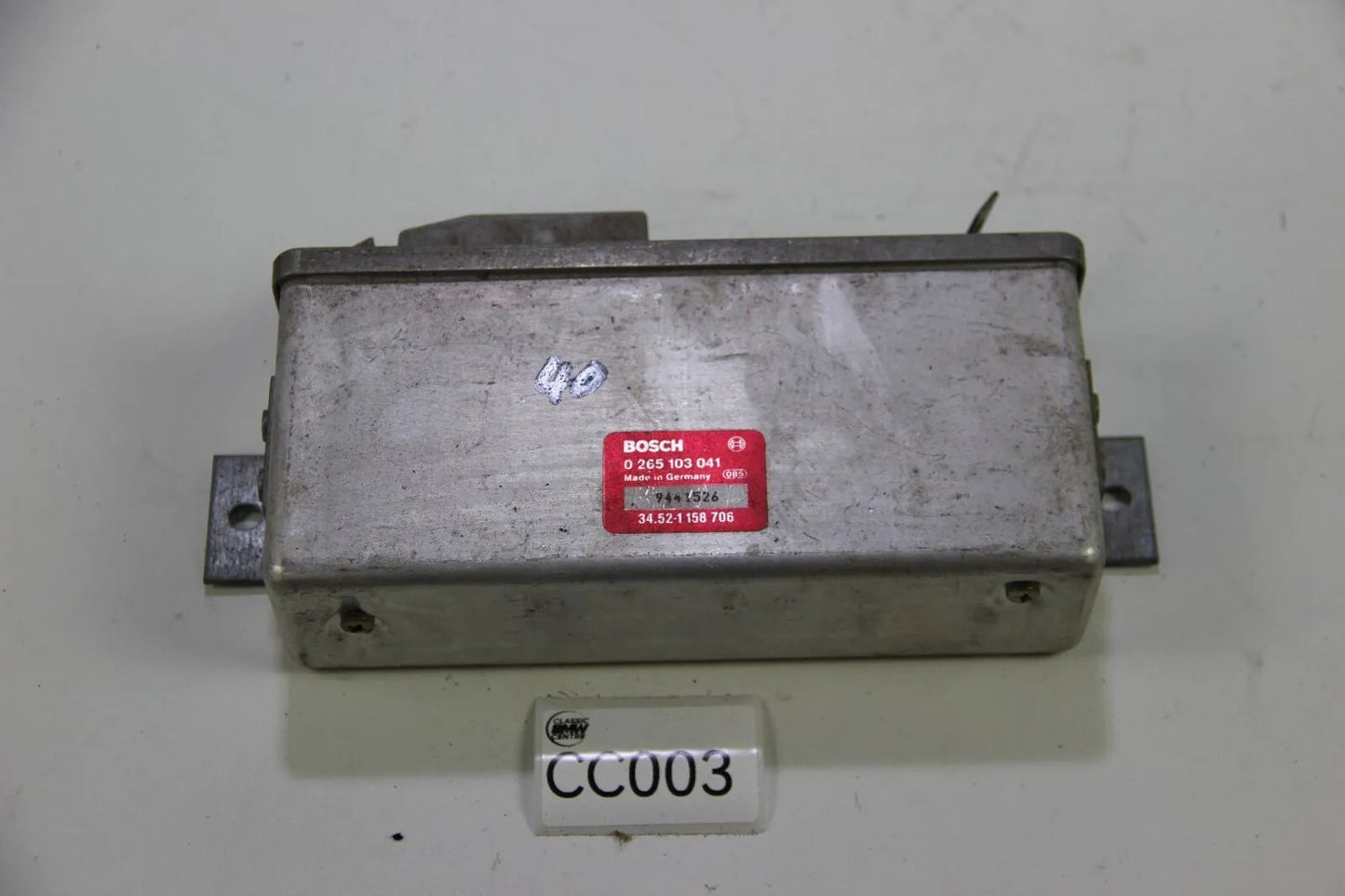 Original BMW E30 316i-325i M3 ABS Steuergerät Bosch 1158706 0265103641 ACU Modul