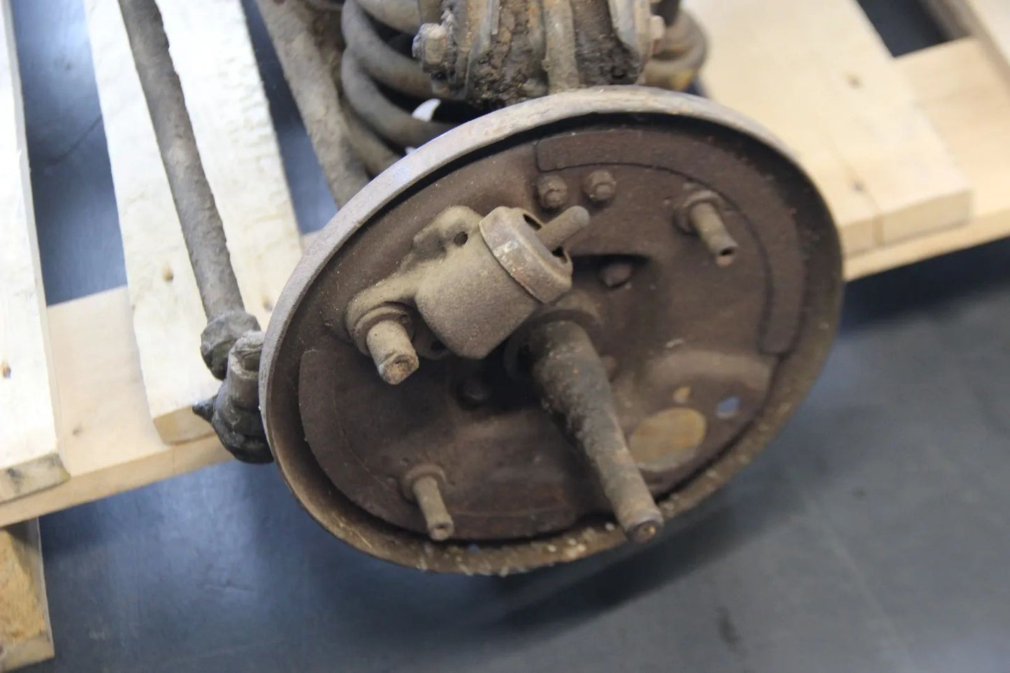 Original Mercedes 190SL Vorderachse Vorderachsträger Lenkgetriebe Komplett