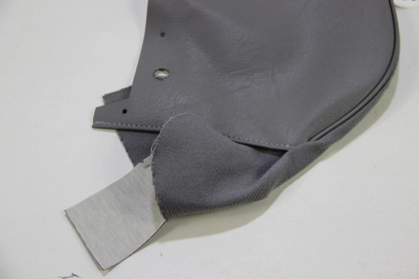 Original BMW E30 3er 316i-325i M3 Sportsitz Bezug Wange Oben Rechts Grau Stoff