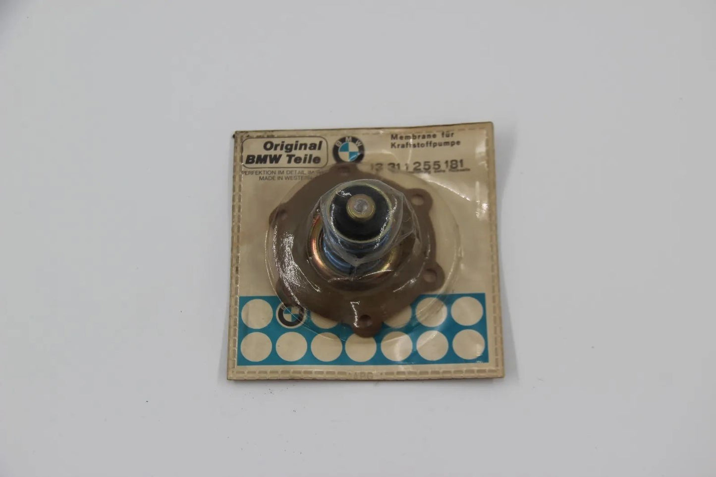 Original BMW E3 E9 E10 NK E12 Membrane für Kraftstoffpumpe Pump NOS 13311255181