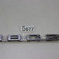 Original BMW E10 Modellbezeichnung Schriftzug Badge 1802 Kofferraumklappe