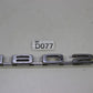 Original BMW E10 Modellbezeichnung Schriftzug Badge 1802 Kofferraumklappe
