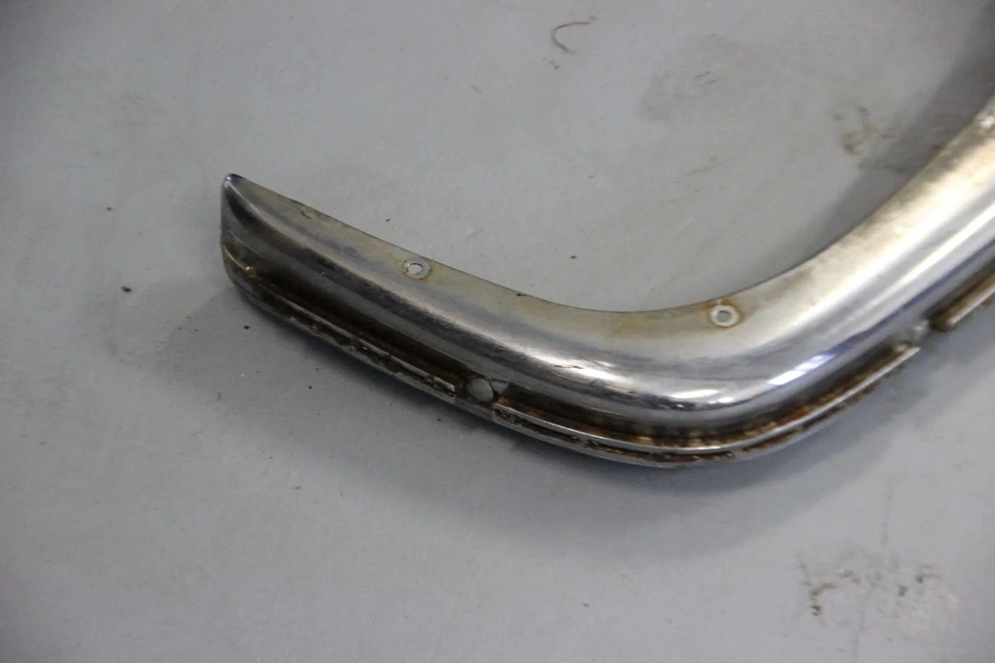 Original Mercedes W108 W109 S-Klasse Stoßstange Hinten Chrom Rear Bumper Chrome