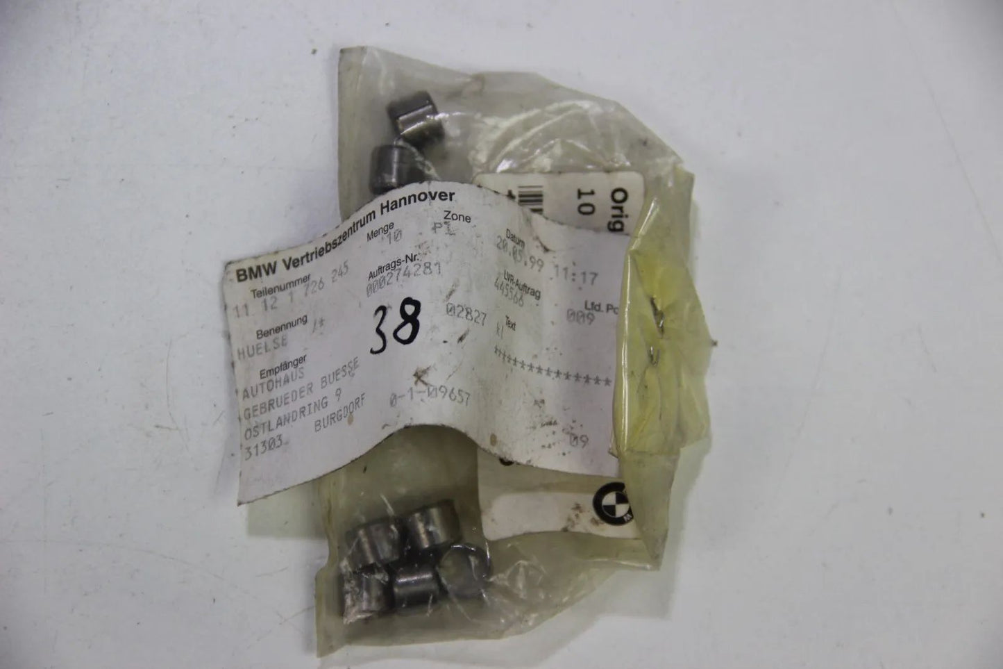 NEU BMW Original F87 1er 2er 3er 4er 5er 10x Passhülse D=11,1mm 11121726245