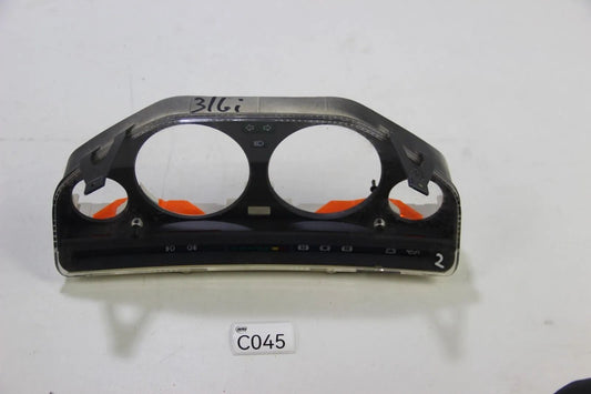 BMW E30 316i 318i	Kombiinstrument Tacho Gehäuse für Tachos mit Quartz Uhr