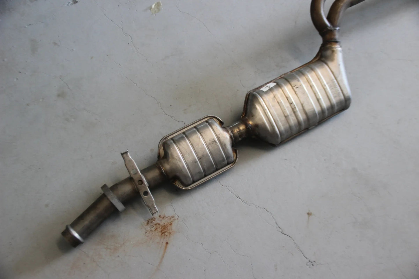 Original BMW 3er E36 320i M52 Abgasrohr Katalysator 1740060