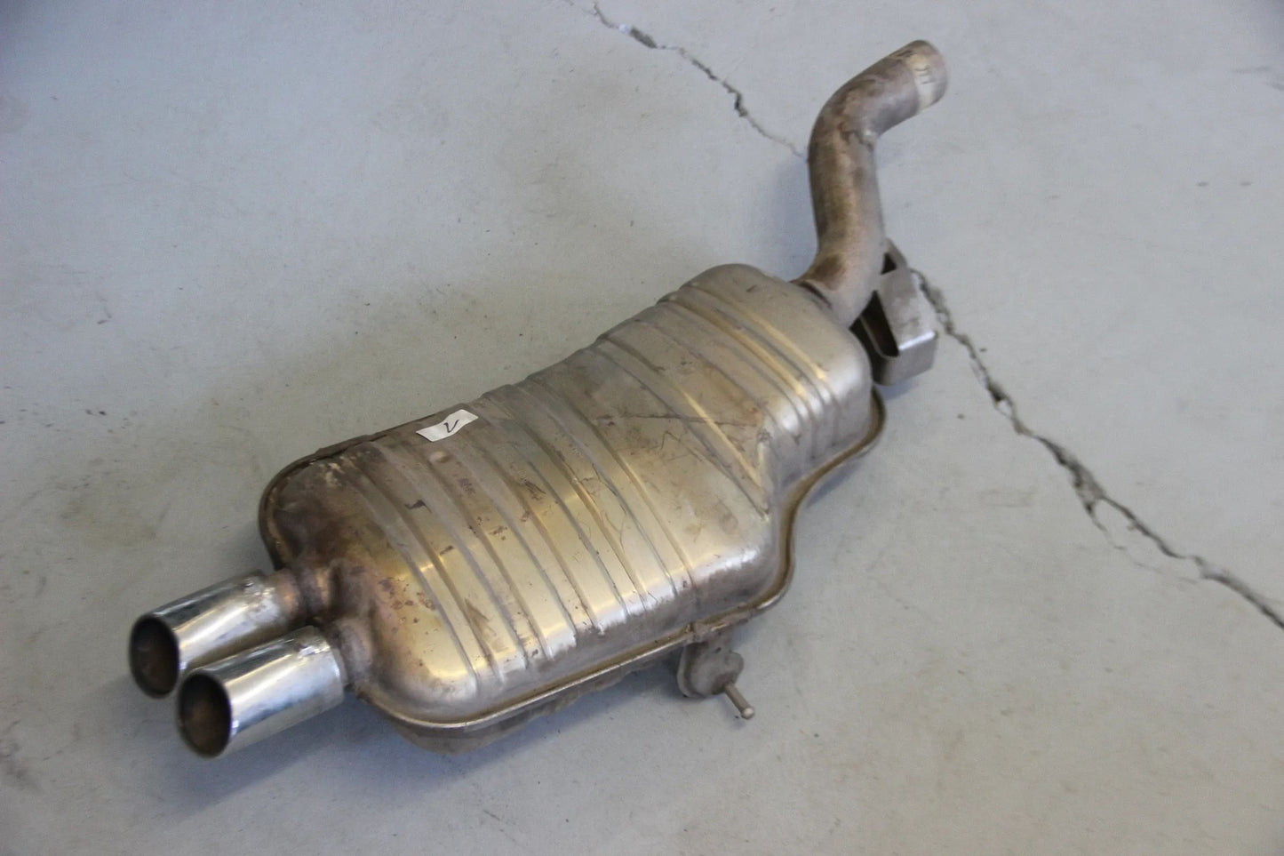 Original BMW 3er E46 320i Mittelschalldämpfer 1722134
