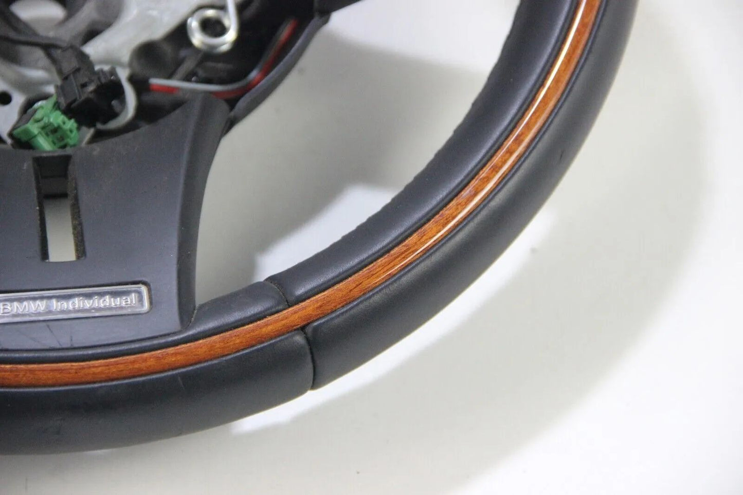 BMW Z4 Coupe E85 E86 Sportlenkrad Leder Holzring Multifunktional 32307906785