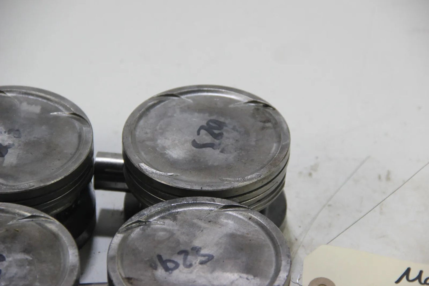 Original BMW E30 M3 S14 S14b23 2.3 4x Kolben Mahle 93v81 93,335mm Piston