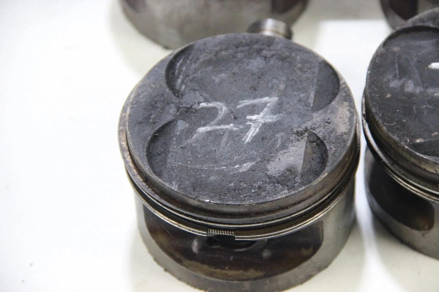 Original BMW E30 320is S14 S14b20 2.0 4x Kolben Mahle Satz 93,335mm Piston