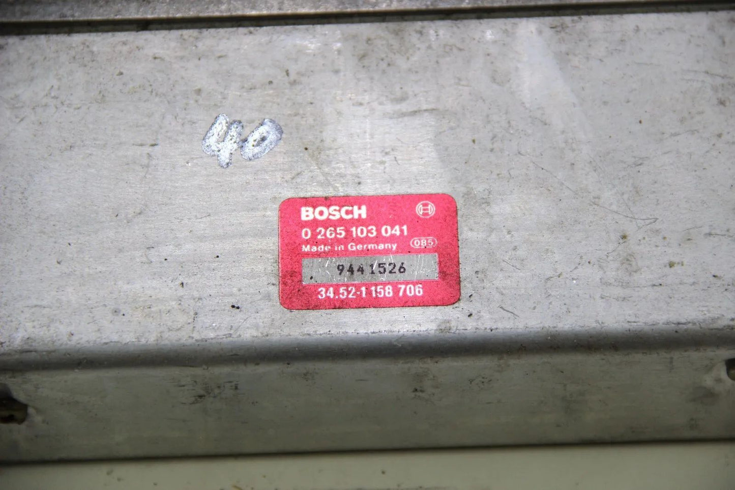 Original BMW E30 316i-325i M3 ABS Steuergerät Bosch 1158706 0265103641 ACU Modul