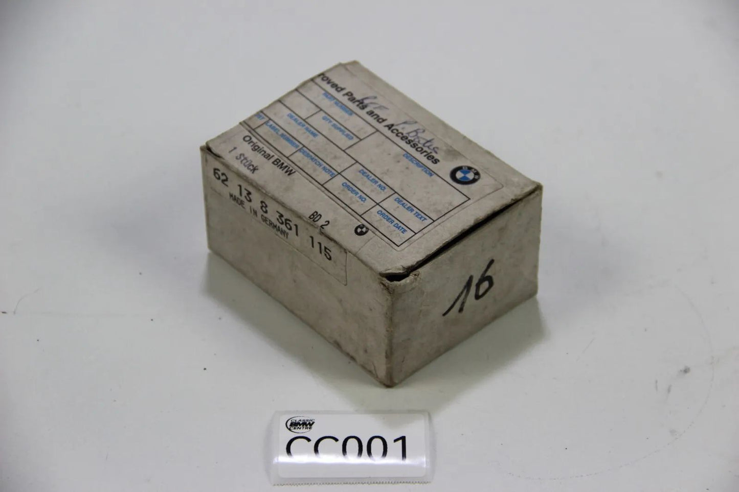 Original BMW E36 Compact Bordcomputer Uhr BC OBC3 62138361115 BC 3er Compact OEM