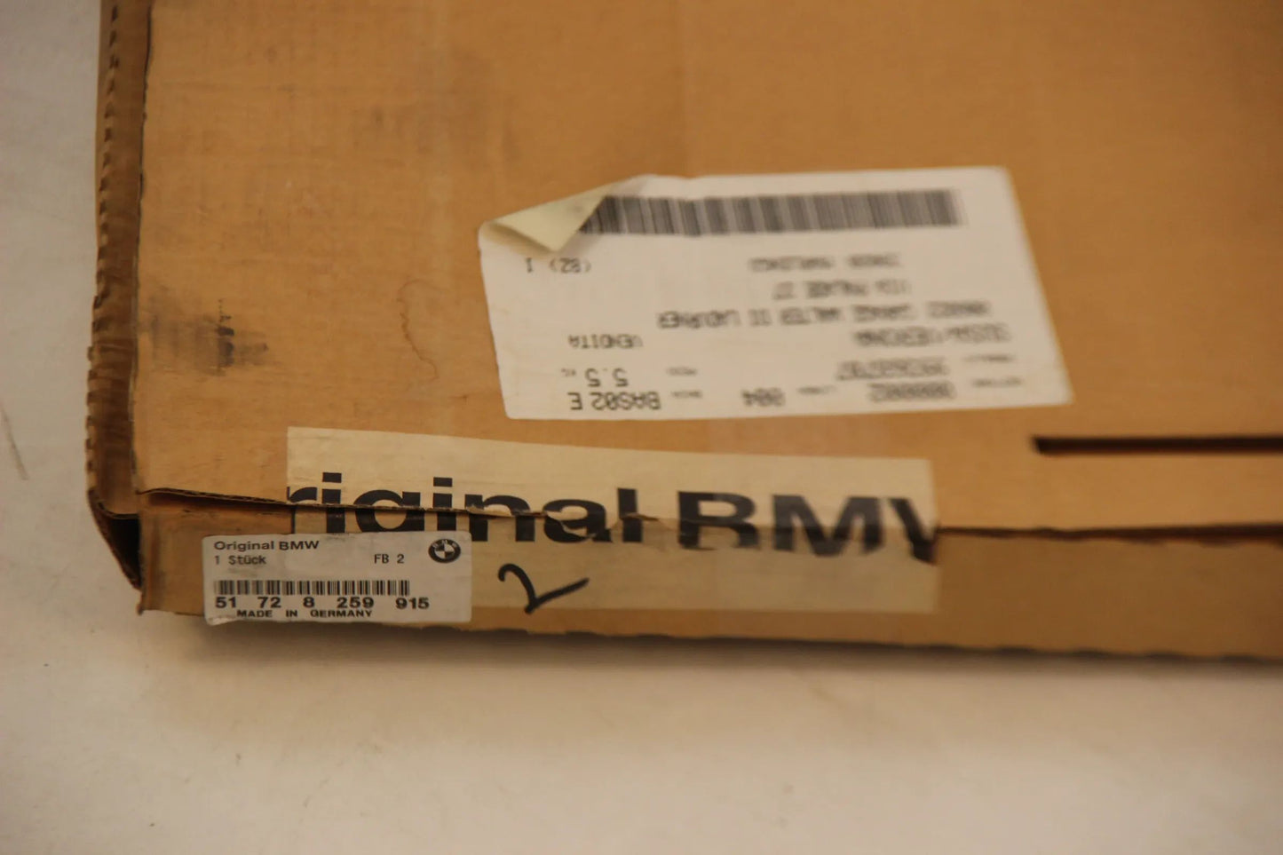 Original BMW 5er E39 520d-540iP M5 S62 Kantenschutz hinten  51728259915