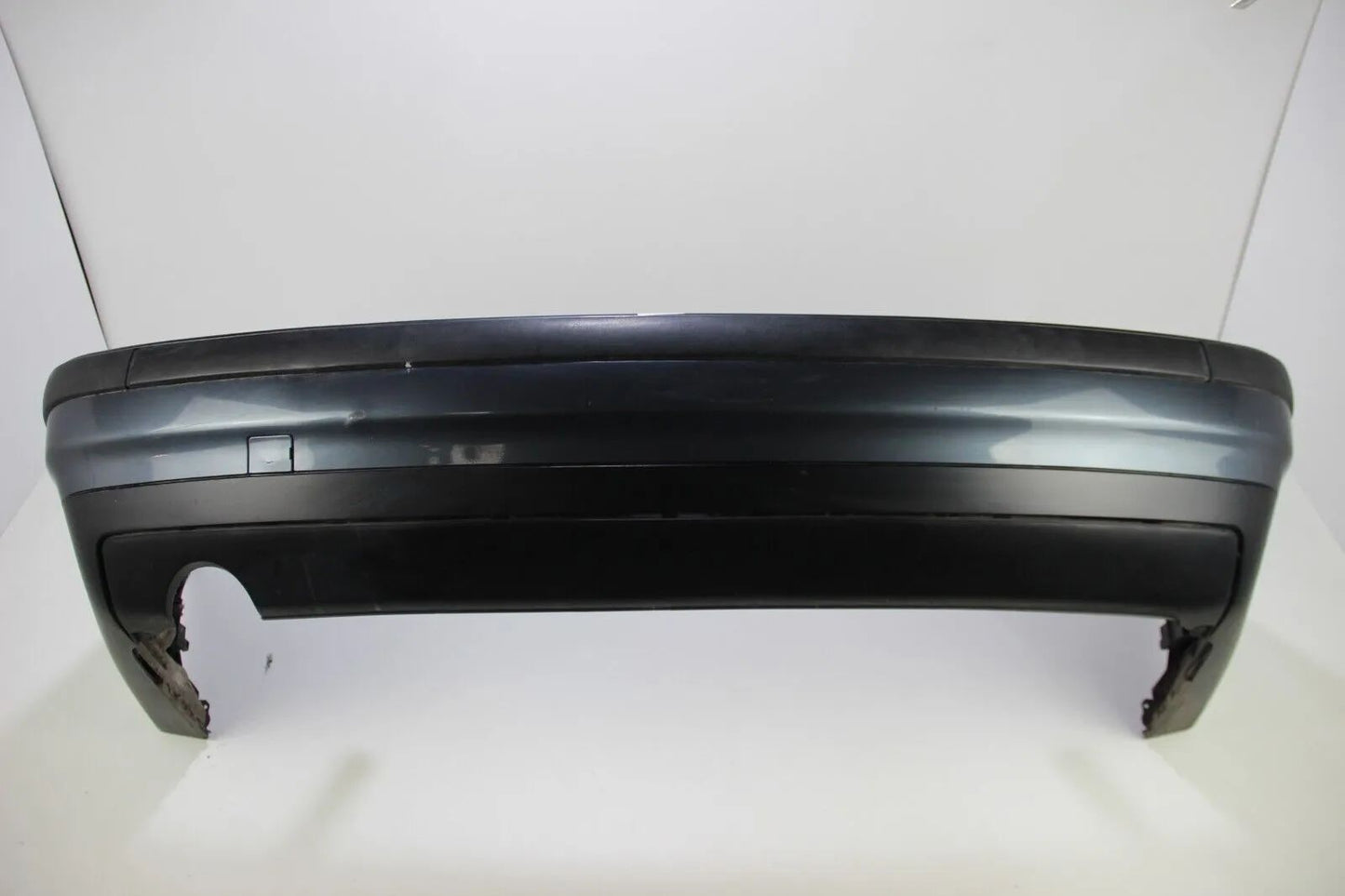 Original BMW E36 Coupe Stoßstange hinten komplett Fjord-blau 316i-328i 3er