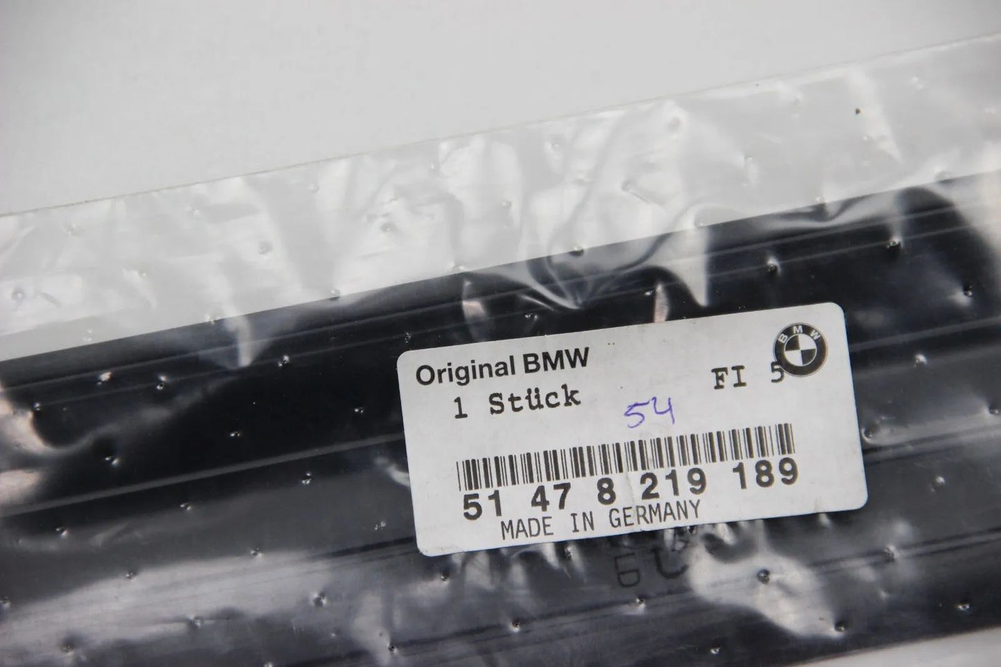 NEU ORIGINAL BMW 51478219189 3er E46 Vordertürschweller Blende einstieg vorne