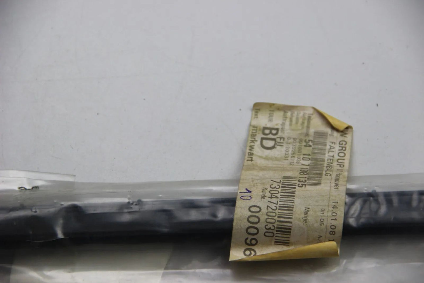 NEU ORIGINAL 51117166585 BMW 1er E87 Leiste Stoßstange Links Schwarz