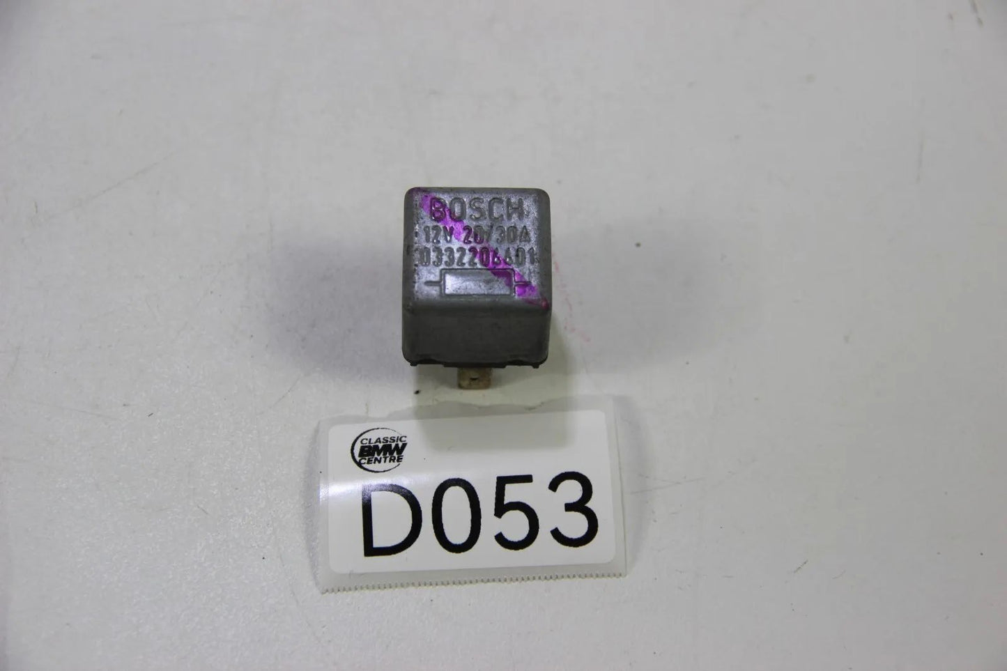 Original Bosch Relais Relay Metall silber 0332204401 Relais Oldtimer