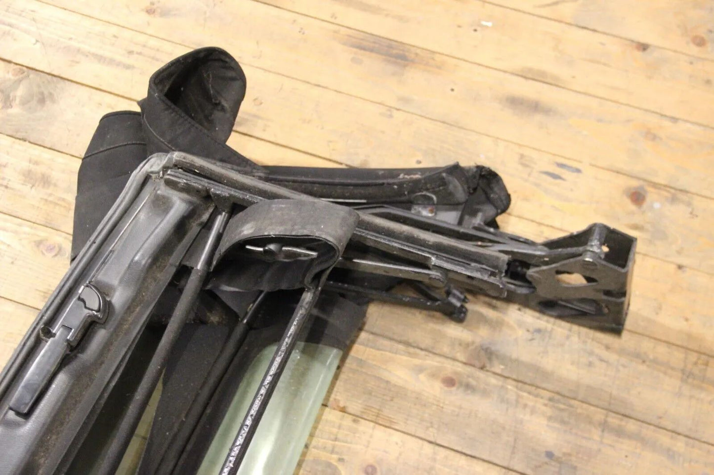 Original BMW E30 Cabrio Verdeck Gestänge Mechanismus Rahmen OEM 316i-325i 3er