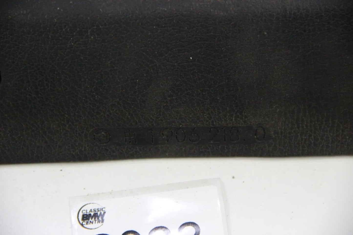 Original BMW E30 Limousine Touring Armlehne Schwarz hinten rechts 1906218 3er