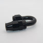 AN6 Alu Fitting 180 Grad NEU Dash6 Winkel schwarz Verbinder AN-6