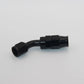AN6 Alu Fitting 45 Grad NEU Dash6 Winkel schwarz Verbinder AN-6