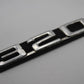 Original BMW E21 320  Modellbezeichnung Emblem Badge Schriftzug Typenschild