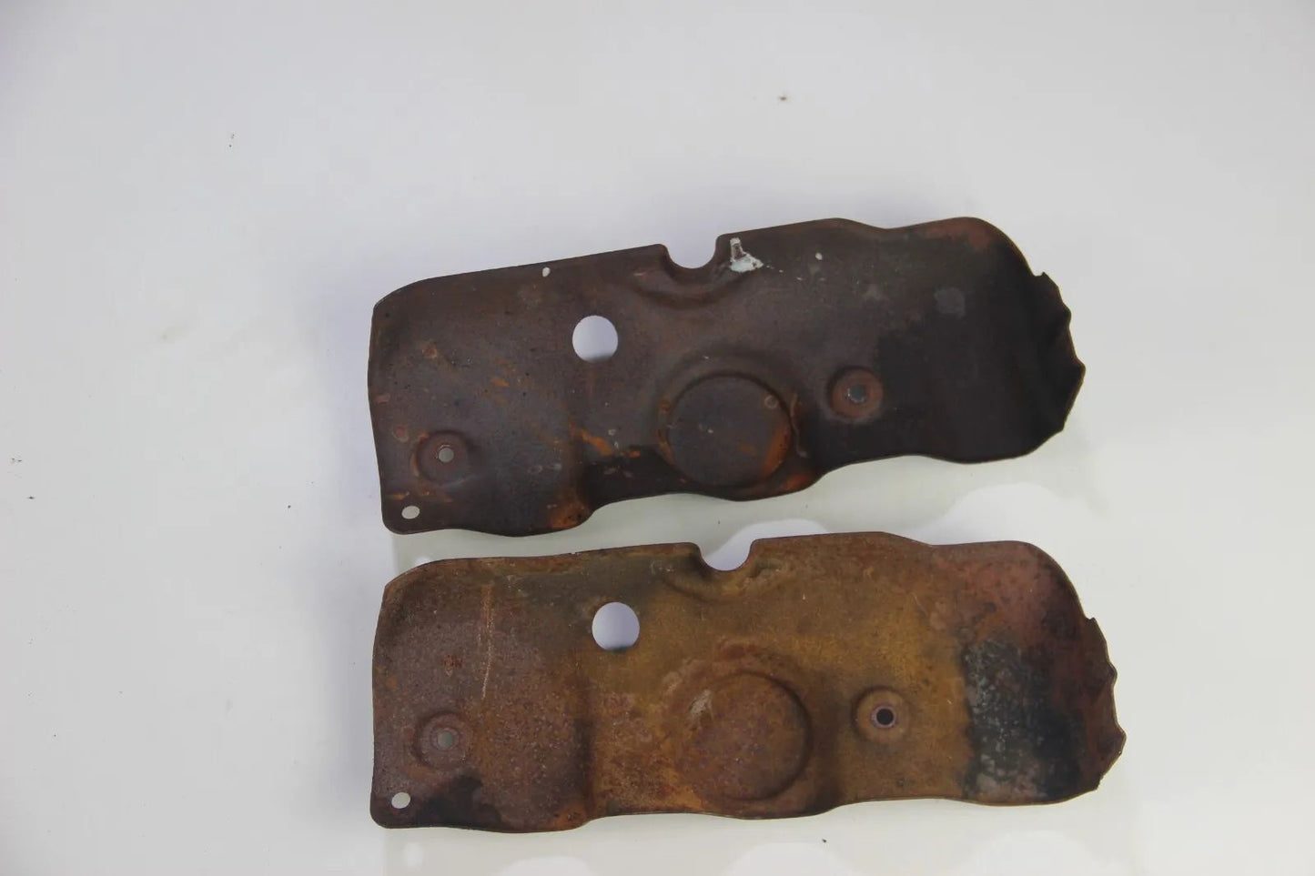 Original BMW E28 E24 Auspuffkrümmer Hitzeschutzblech M30 paar 5er 6er Heatshield