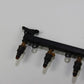 Original BMW E34 535i Einspritzleiste Fuelrail mit Injektoren Benzin OEM 5er