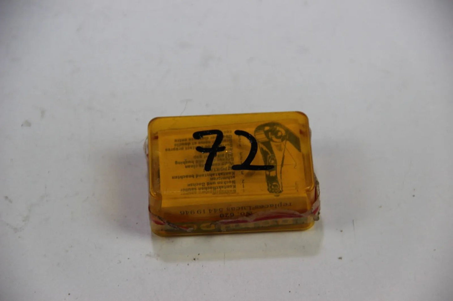 Original Jaguar E-Type 4.2L Dodvco Lucas 54419946