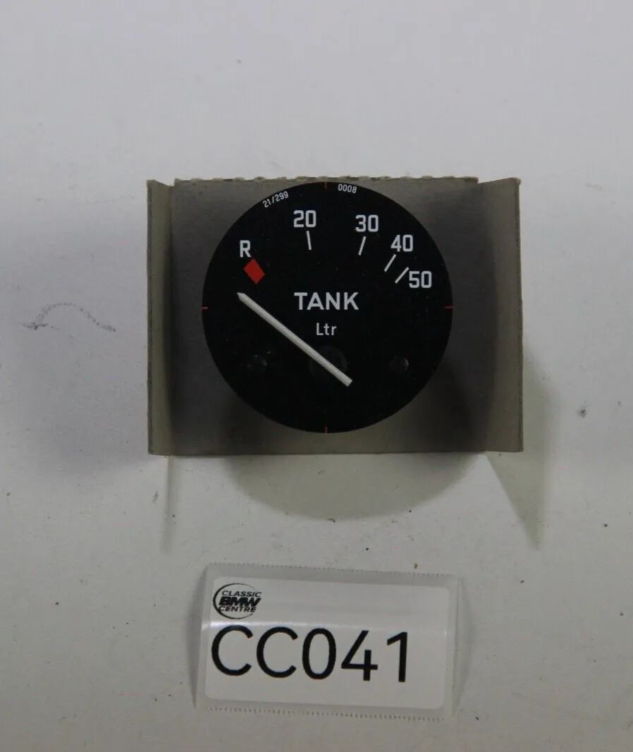 Original BMW E12 5er Tankuhr Tankanzeige Füllstand Anzeige 50L Fuel Level Gauge