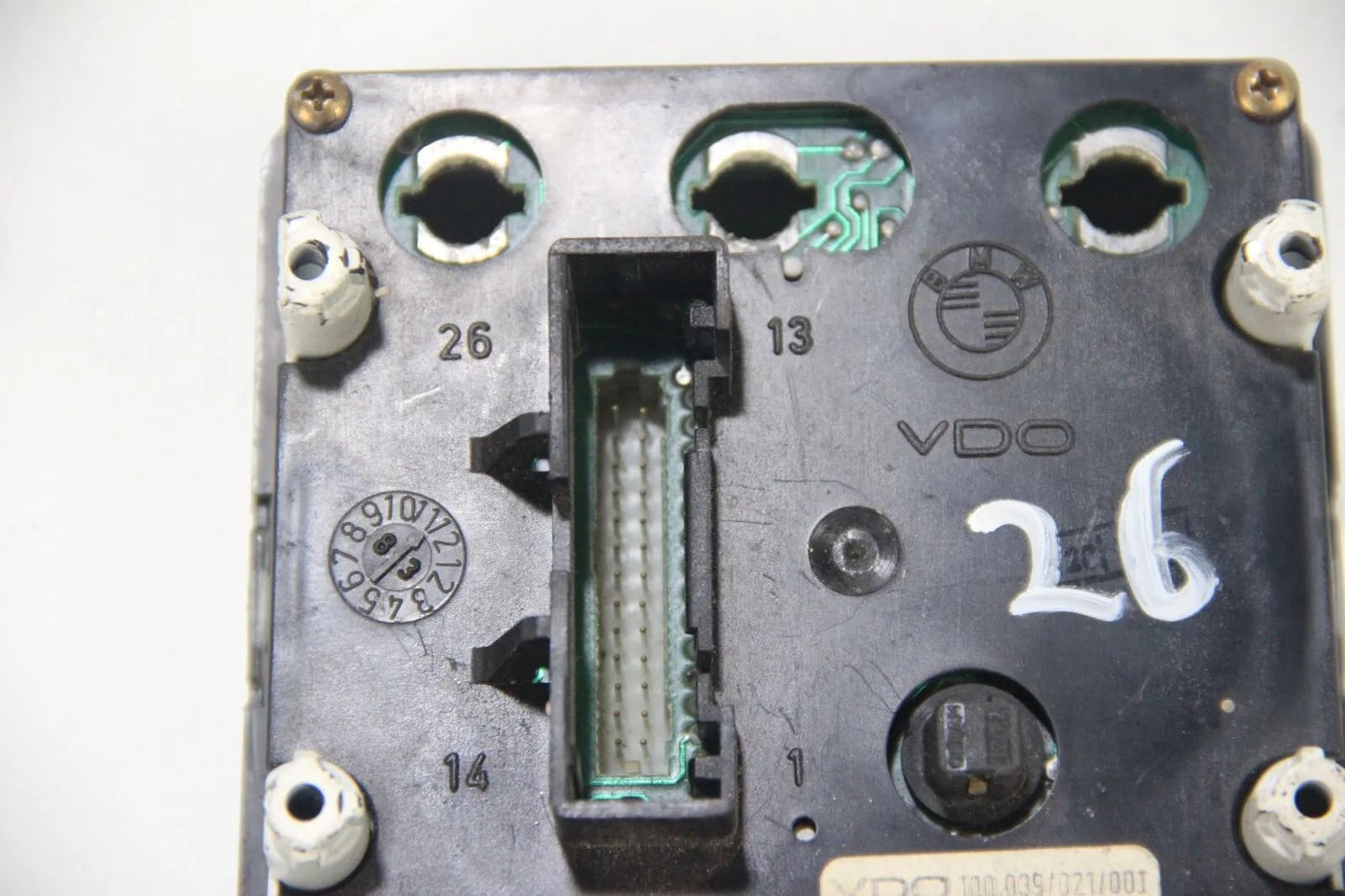 Original BMW E23 Check Control 1371495 7er CC Lichtkontrollgerät Kontrolle Gerät