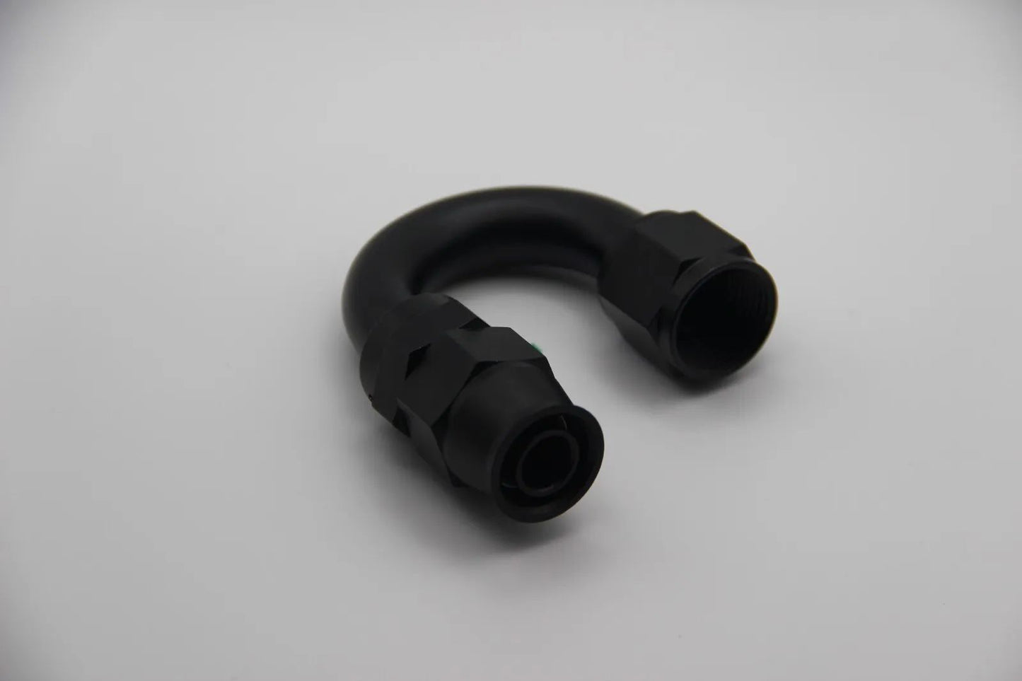 AN10 Alu Fitting 180 Grad NEU Dash10 Winkel schwarz Verbinder AN-10