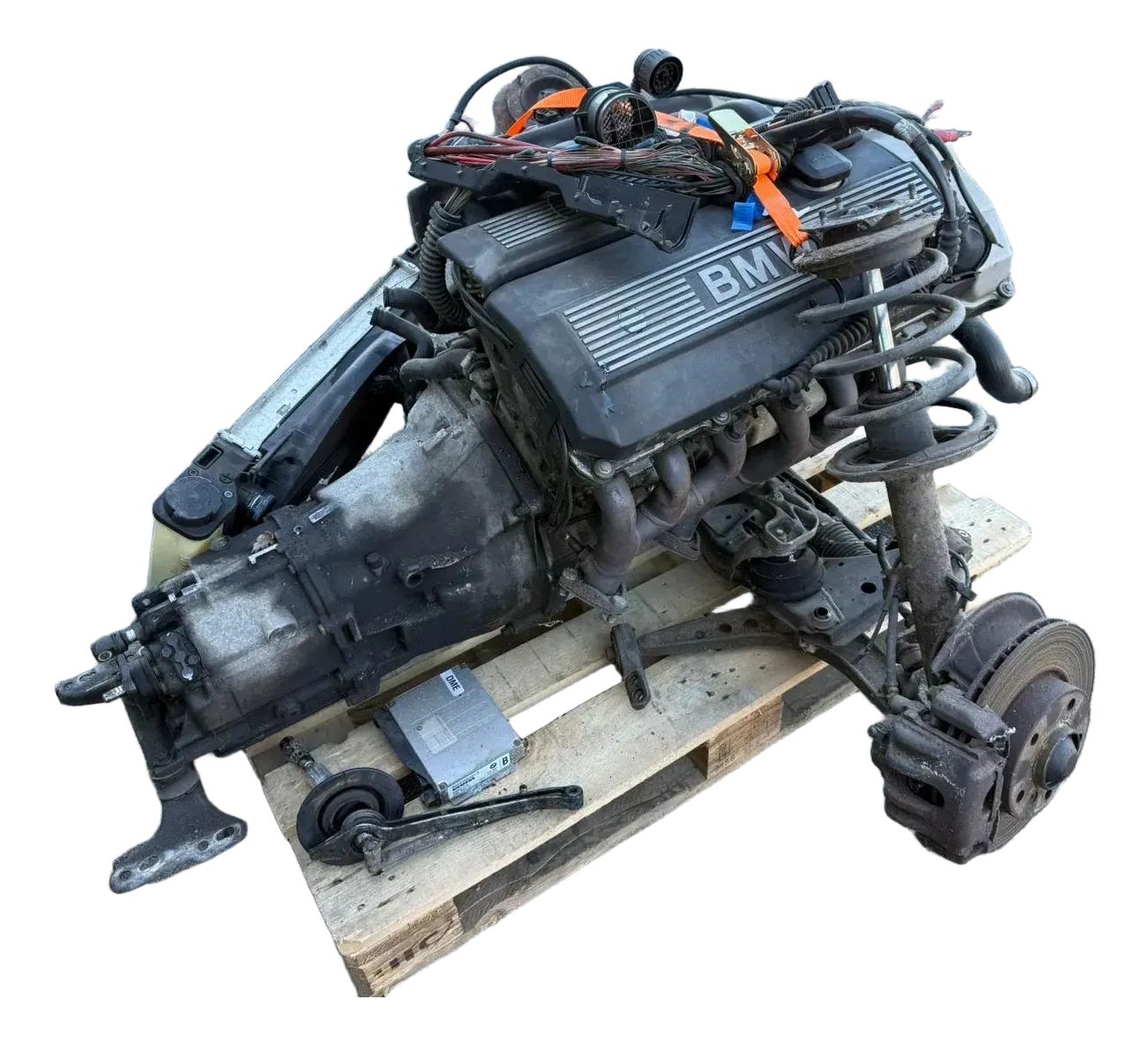 BMW E36 320i M52 6-Zylinder Umbaupaket Motor Vorderachse Getriebe Hinterachse