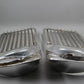 Original BMW E10 2002 ti tii Ziergitter links + rechts chrom 1808473 1808474