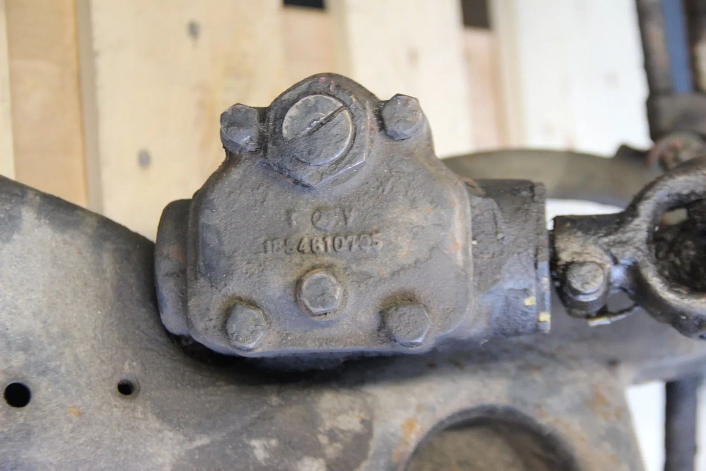 Original Mercedes 190SL Vorderachse Vorderachsträger Lenkgetriebe Komplett