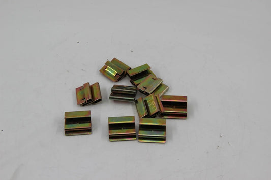 Orig BMW E34 M5 E32 750iLS Klammer Türdichtung vorne 10Stk 51211908406