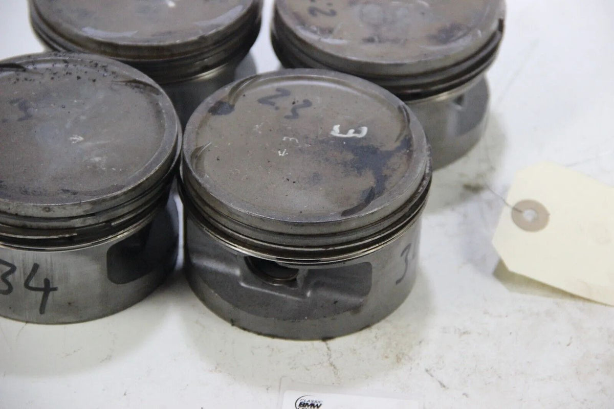 Original BMW E30 M3 S14 S14b23 2.3 4x Kolben Mahle 93v81 93,335mm Piston