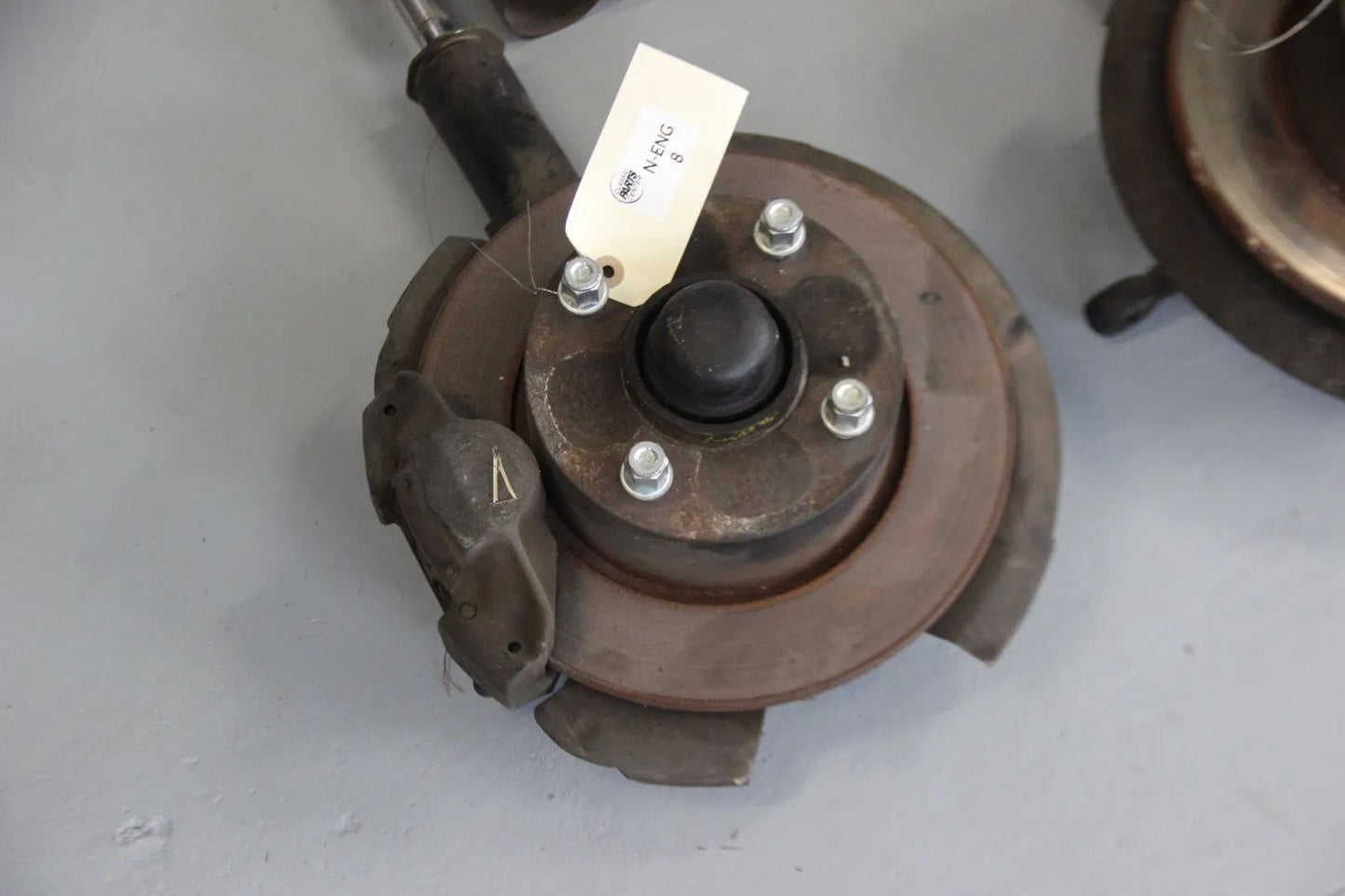 Original Porsche 914 914/6 Federbeine vorne Links Rechts Bremssattel Stoßdämpfer