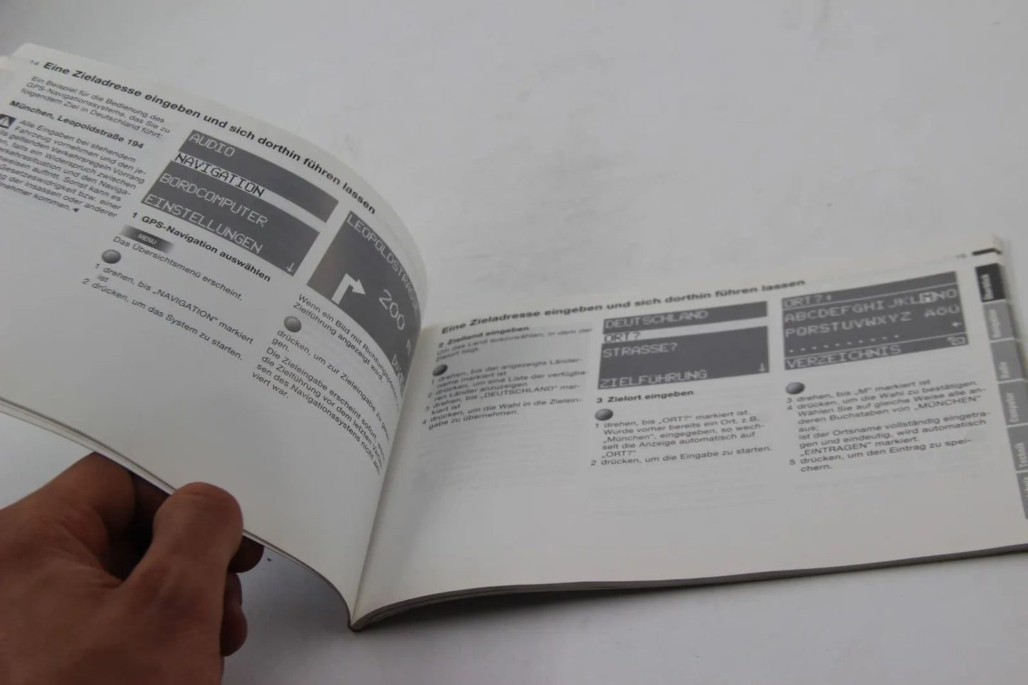 Original BMW E46 Betriebsanleitung Informationen Radionavigation 01400002588 DE