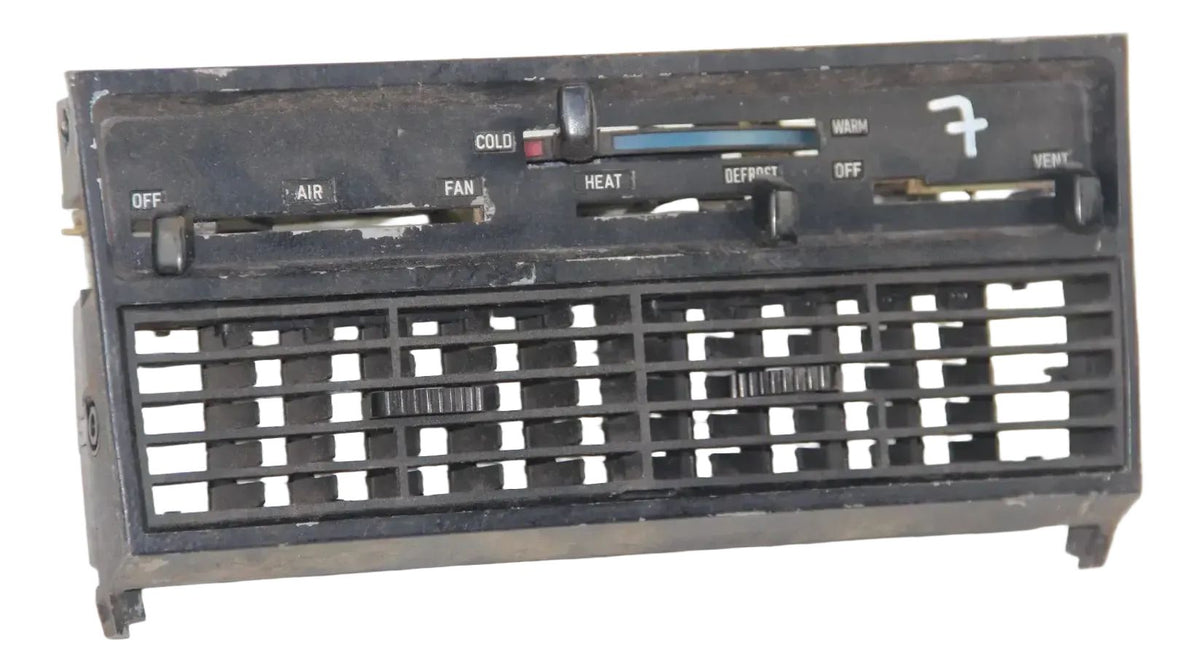 Original BMW E24 Serie 1 E9 Neue Klasse Heizungsbedienteil Heater Control
