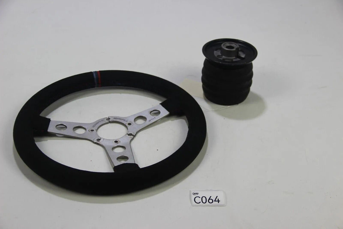 BMW E9 E3 E12 E24 E21 italvolanti Indianapolis ATI 1 frisch bezogen Alcantara