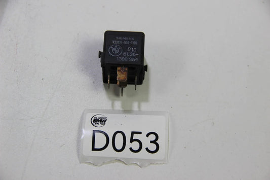 Original BMW E30 E46 E34 E32 E31 Relais Doppelschliesser schwarz  61361388364