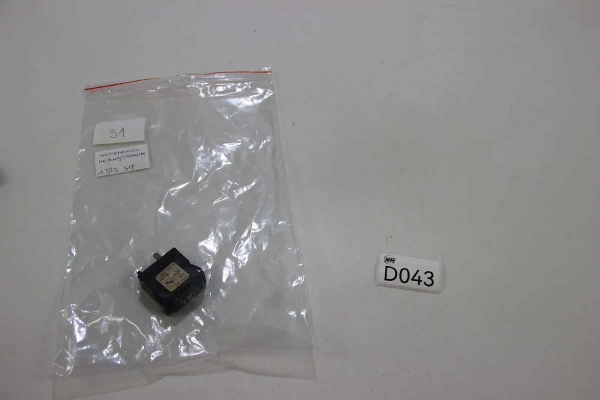 BMW E30 E24 E28 E23 Heckscheibenheizung Schalter elektrisch Heizbar 1375518