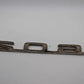 Original BMW E10 E6 1602 Modellbezeichnung Emblem Badge Schriftzug Typenschild