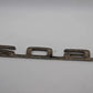 Original BMW E10 E6 1602 Modellbezeichnung Emblem Badge Schriftzug Typenschild