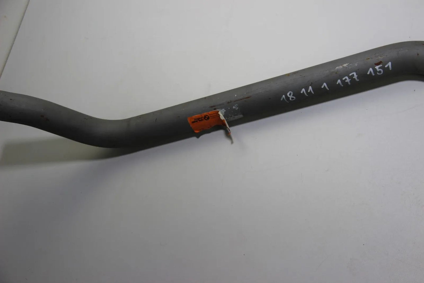 Original BMW NEU E30 320i 3er 323 Hosenrohr Vorderrohr links Auspuff 18111177151