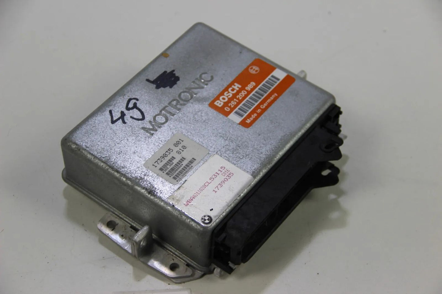 Original BMW E30 Motorsteuergerät 316i M40  0261200989 Bosch ECU 3er OEM