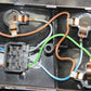 BMW E12 Lampenträger Chrom Rahmen Dichtung Heckleuchte rechts