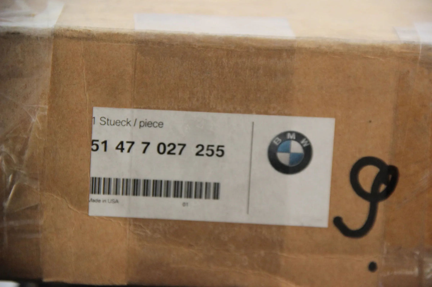 Original BMW E53 X5 3.0i-4.8is Sichtschutzrollo Jalousie Grau NOS 51477027255